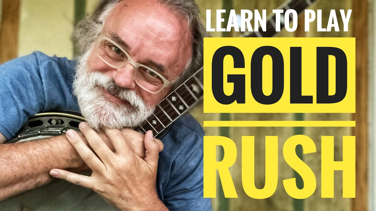 Learn to Play Gold Rush - Bluegrass #Banjo #lesson