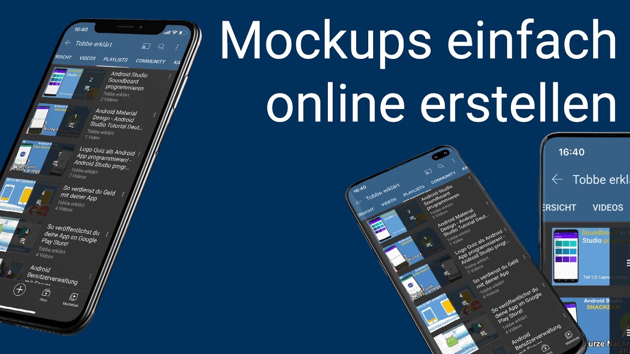 So erstellst du Mockups deiner App oder deines UI-Desings | Place It Tutorial Deutsch