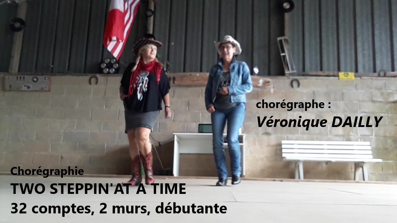TWO STEPPIN' AT A TIME, line dance country