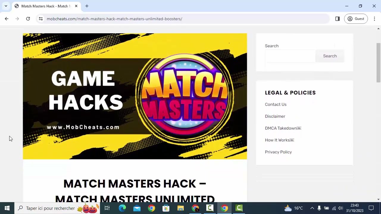 Get Free Boosters in Match Masters Instantly!