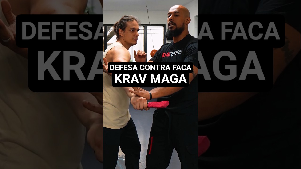 KRAV MAGA DEFESA CONTRA FACA #shorts