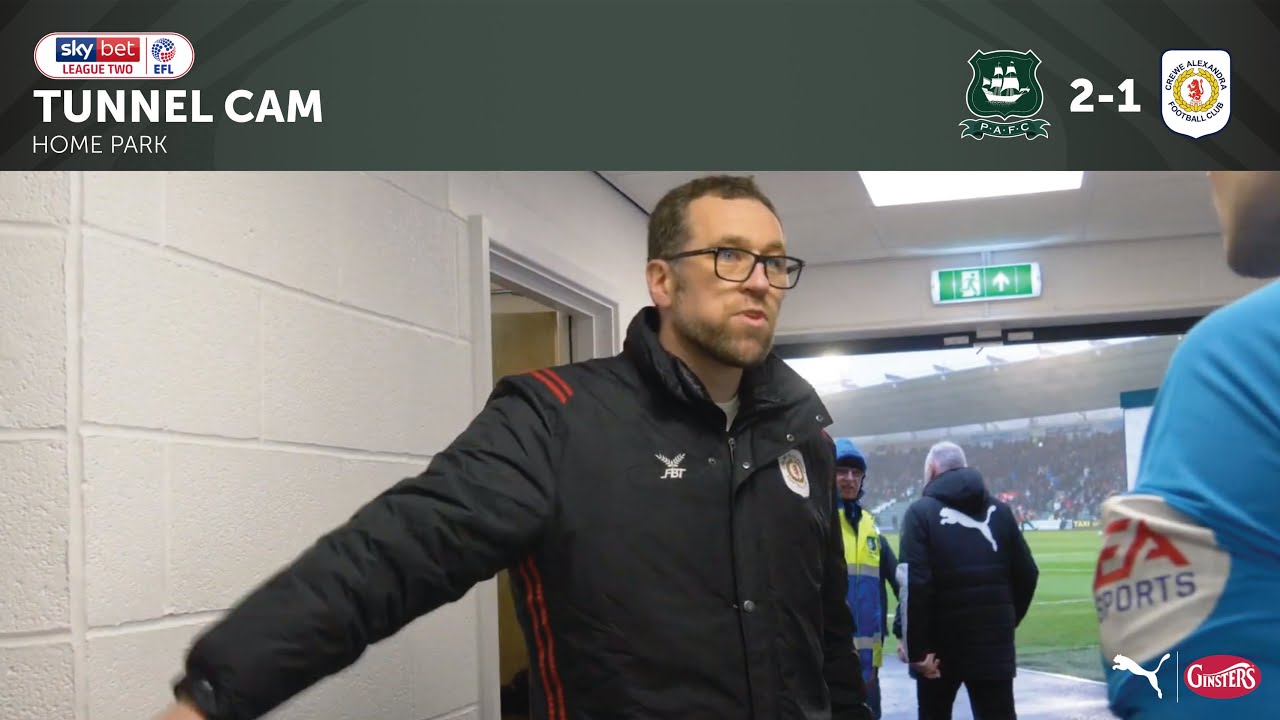 🎥 Tunnel Cam | Crewe Alexandra Home