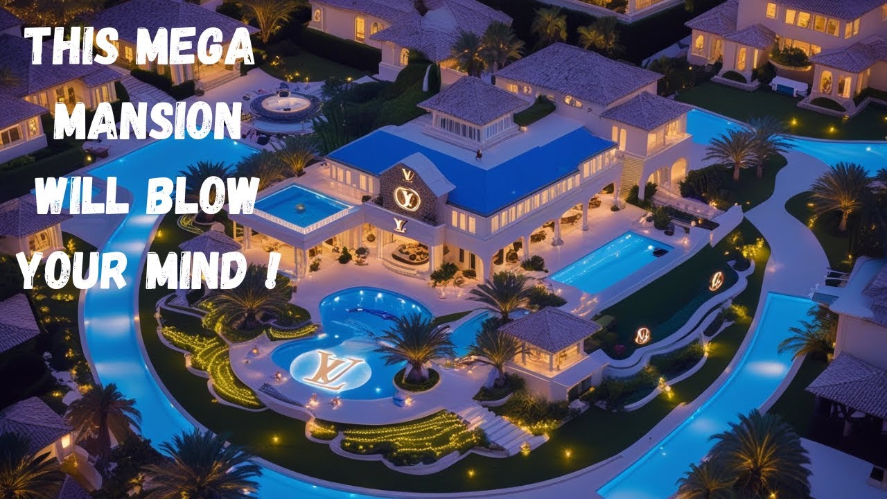 This $10 Billion Louis Vuitton Mega Mansion Will Blow Your Mind! (Most Luxurious Home) #megamansion
