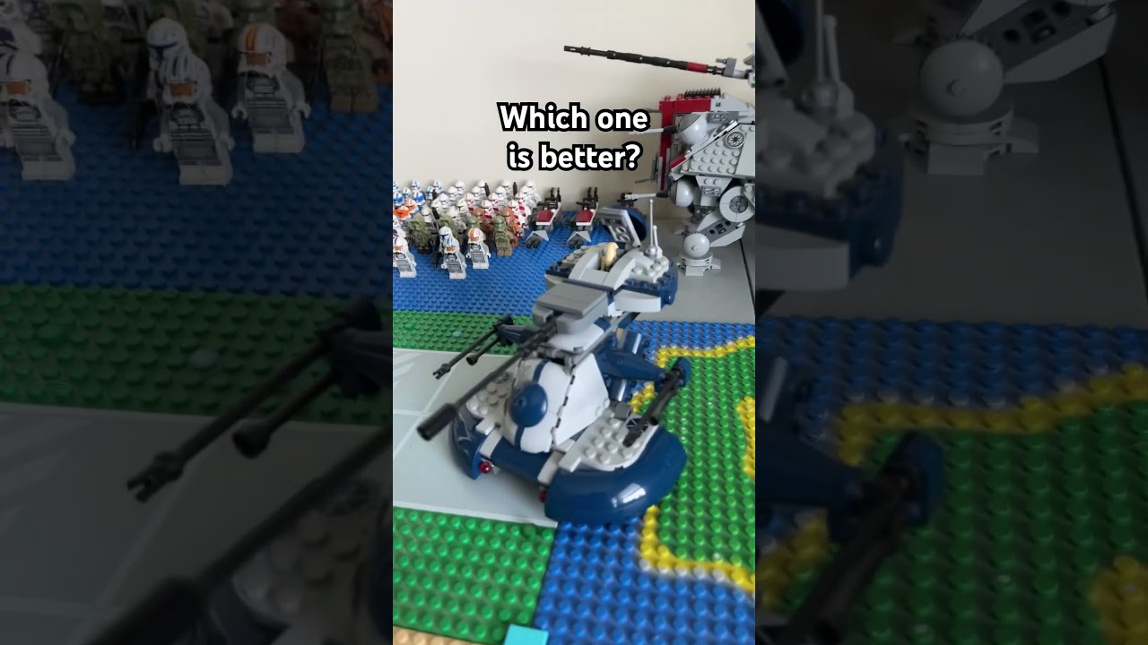 The Lego Republic Fighter Tank Or Separatist AAT #lego #shorts #fyp