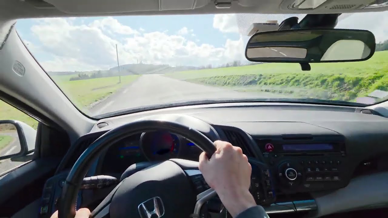 Honda CR-Z POV – Mountain Road Driving