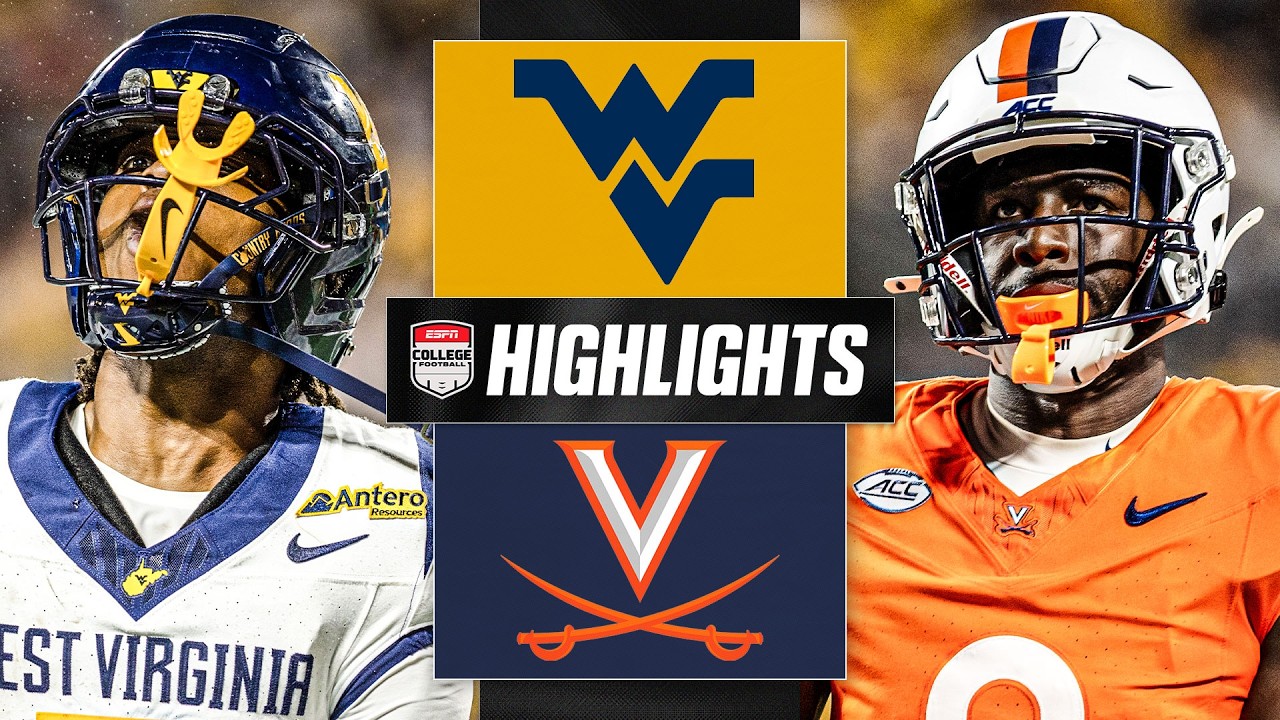 West Virginia Mountaineers vs. Virginia Cavaliers | Full Game Highlights | ESPN College Football