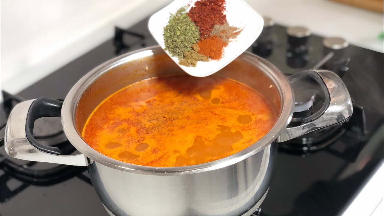 Ustasından Aldığım Tarifle Tam Kıvamında Lokanta Usulü EZOGELİN  Çorbası👌🏻Seval Mutfakta