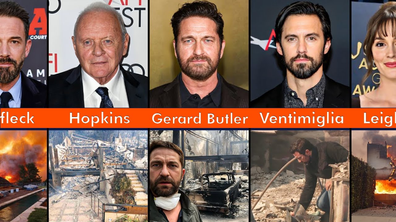 Famous Celebrities Lost Their Homes in Los Angeles Fire Devastation! #losangeles #losangelesfire