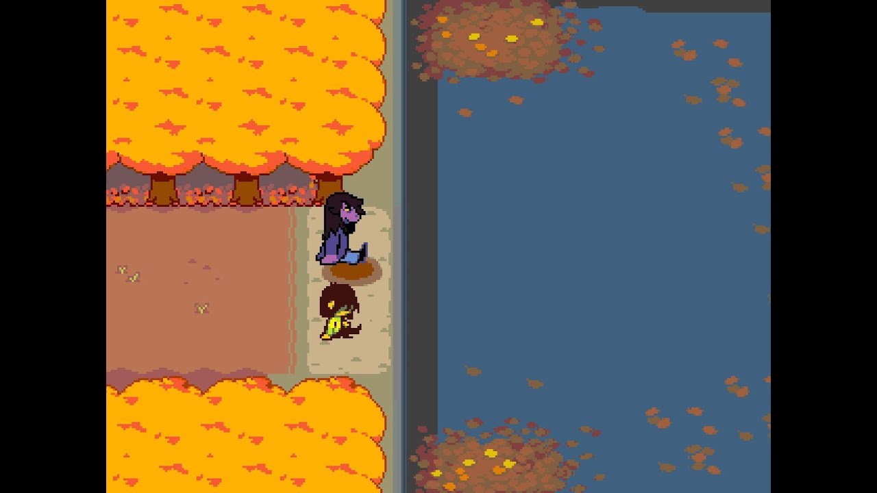 DELTARUNE Chapters 1-4 Pacifist/Normal route playthrough no commentary 1/2