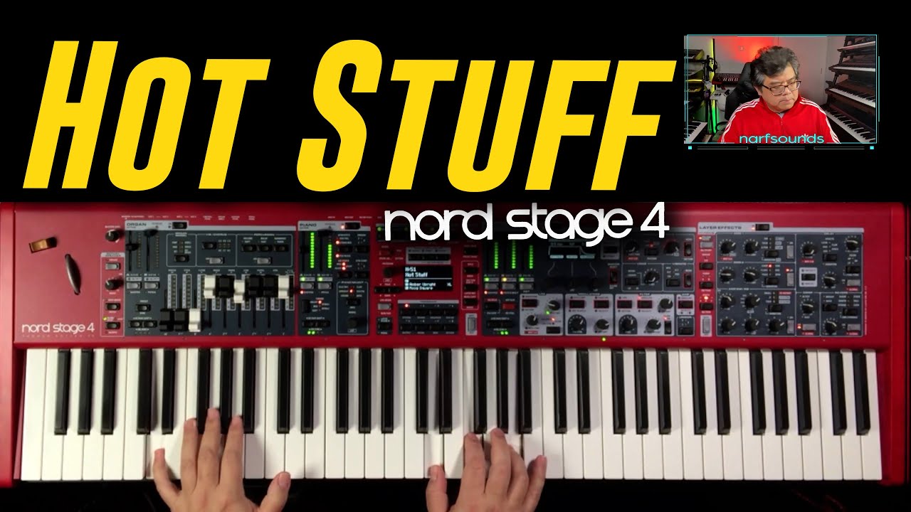 Hot Stuff Donna Summer | Keyboard & Synth Sounds Nord Stage 4 70s & 80s Disco/Funk Cover Sound Pack