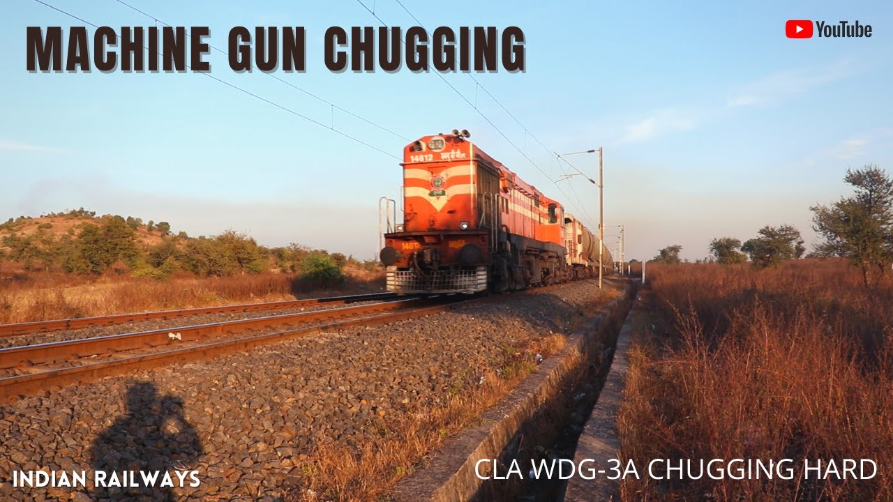 ALCO CHUGGING LIKE A MACHINE GUN || INDIAN RAILWAYS ||