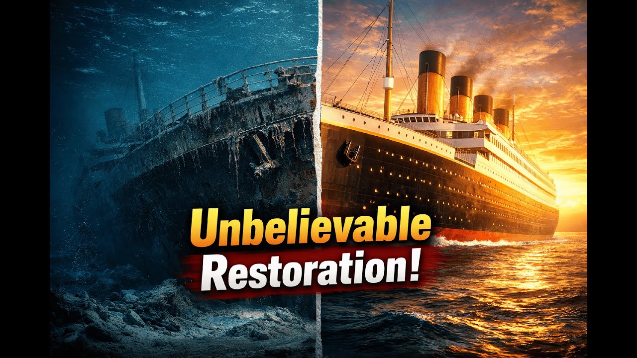 Titanic Restored in 2026?! The Unbelievable Truth #titanic #history