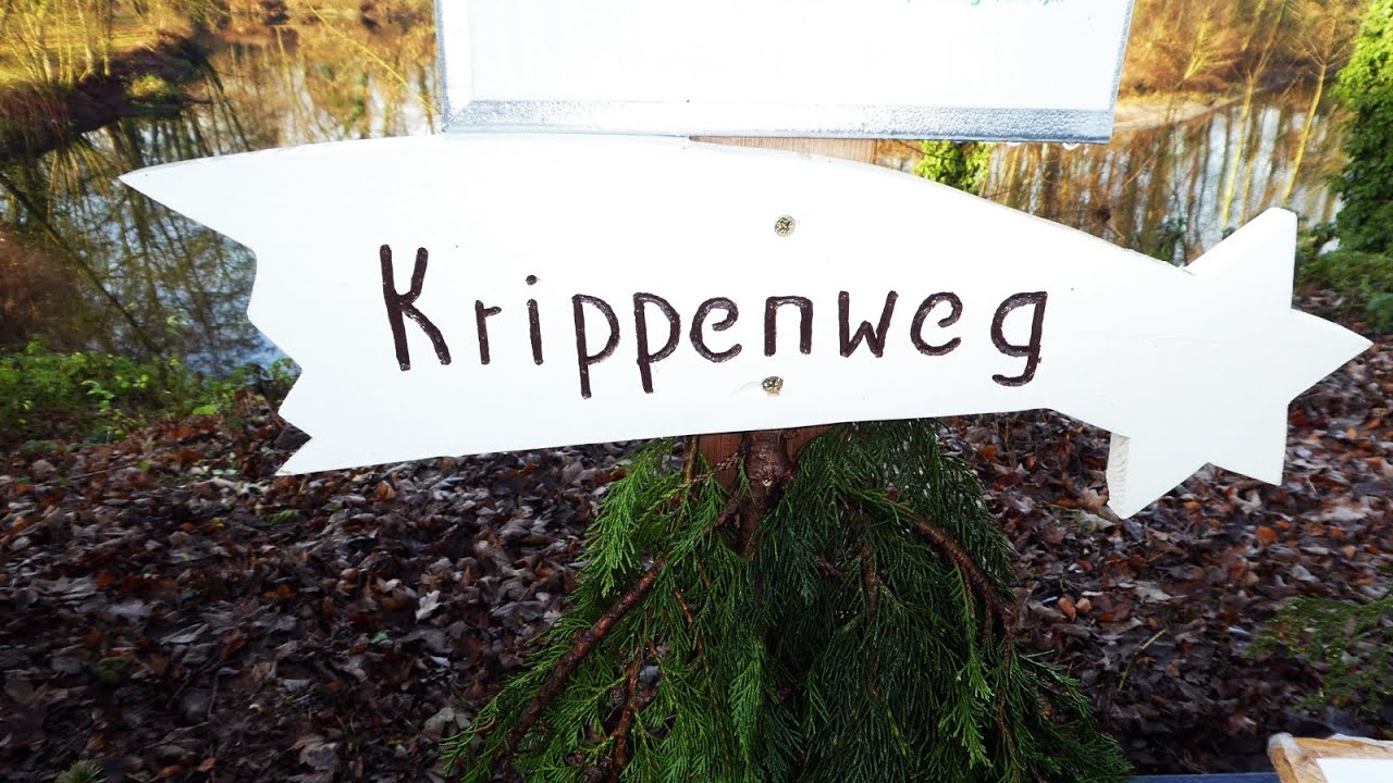Mit Maria unterwegs: Krippenweg in Handorf bei M&uuml;nster NRW