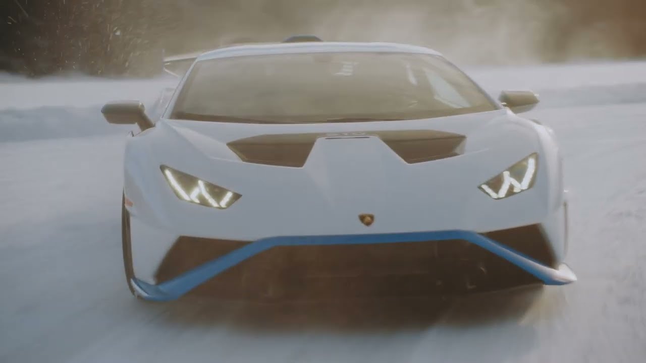 Lamborghini Winter Accademia Neve Quebec