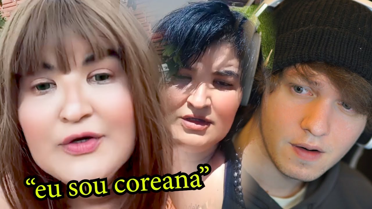 A véia que pensa que é coreana