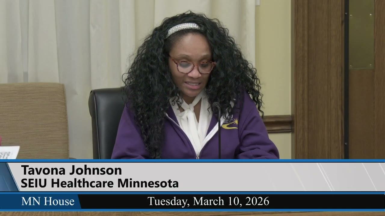 House Human Services Finance and Policy Committee 3/10/26