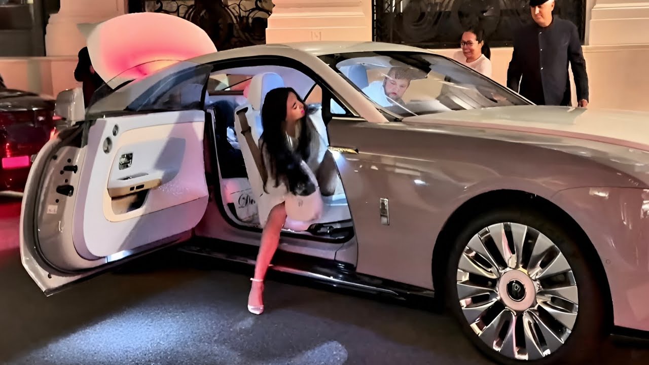 MONACO LADIES BEST SUPERCAR ARRIVALS & BILLIONAIRE LUXURY NIGHTLIFE