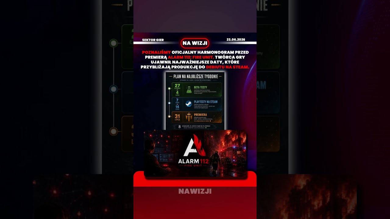 Alarm 112: Fire Unit - Nowe informacje