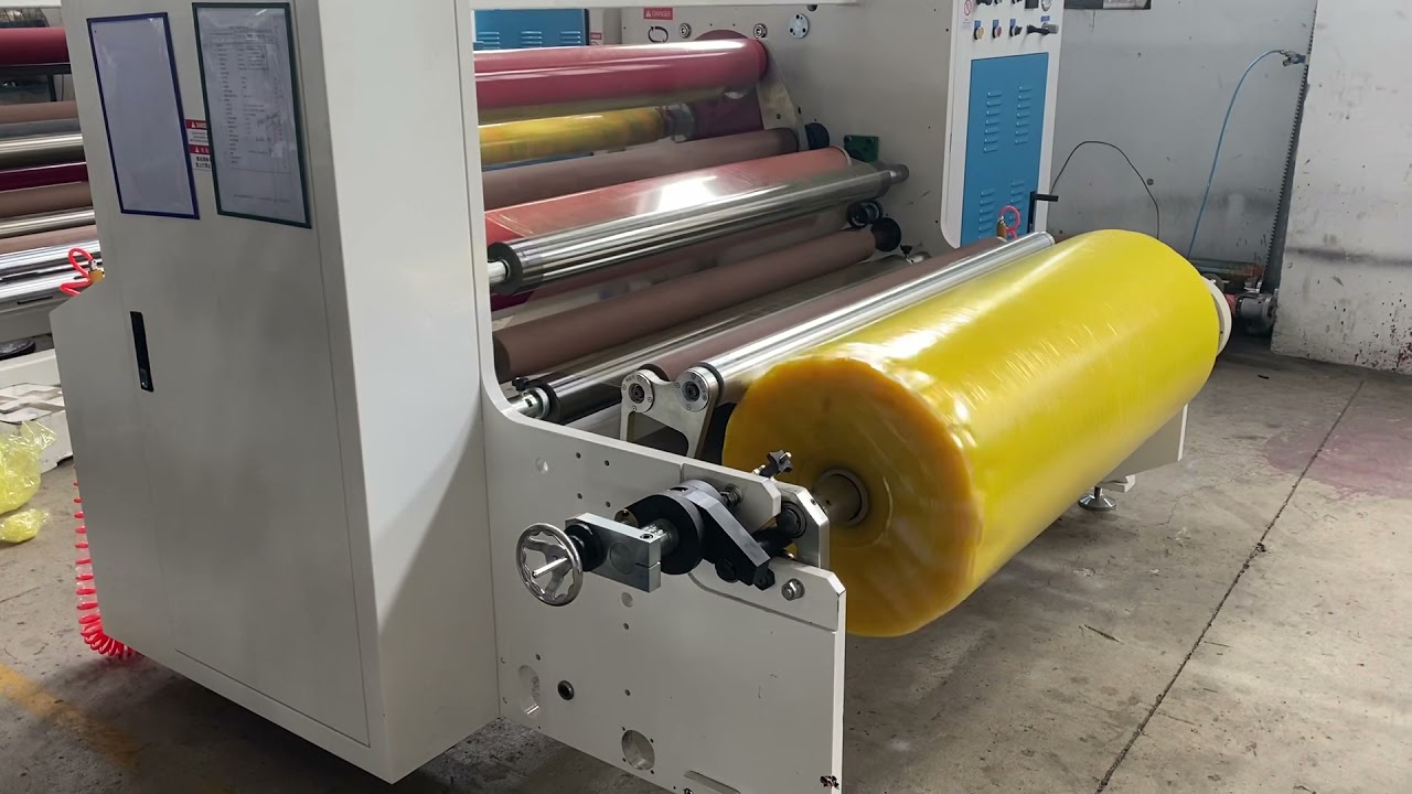 Log roll rewinding machine for Bopp tape / masking tape / duct tape ...