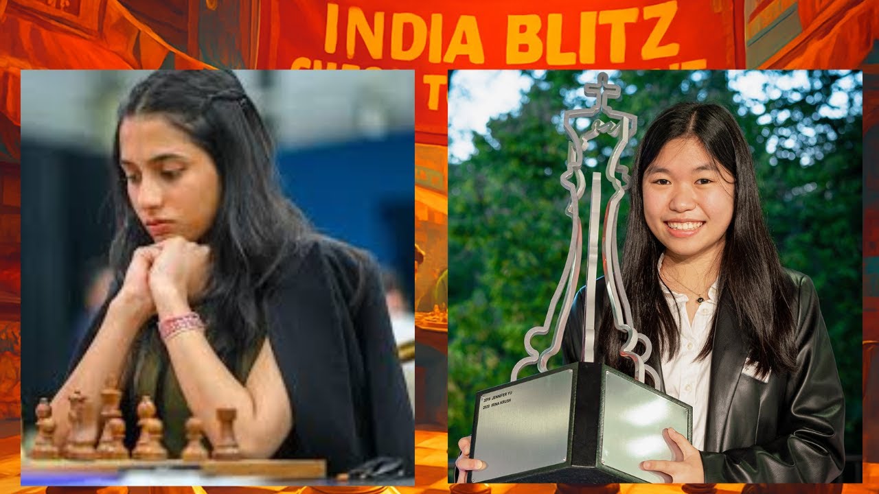 Divya vs Carissa | Blitz Battle of Chess Talents