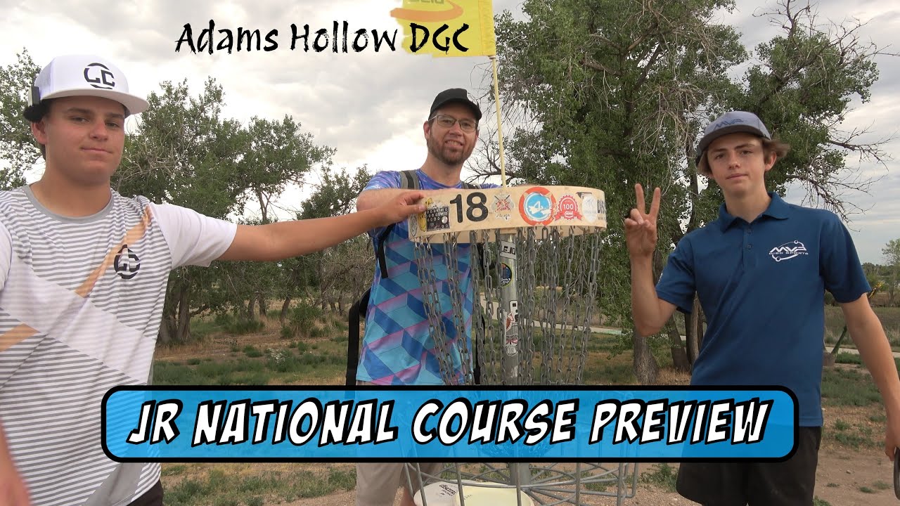Lucas & Caleb Play the NADGT Junior National Championship Course Layout at Adams Hollow DGC
