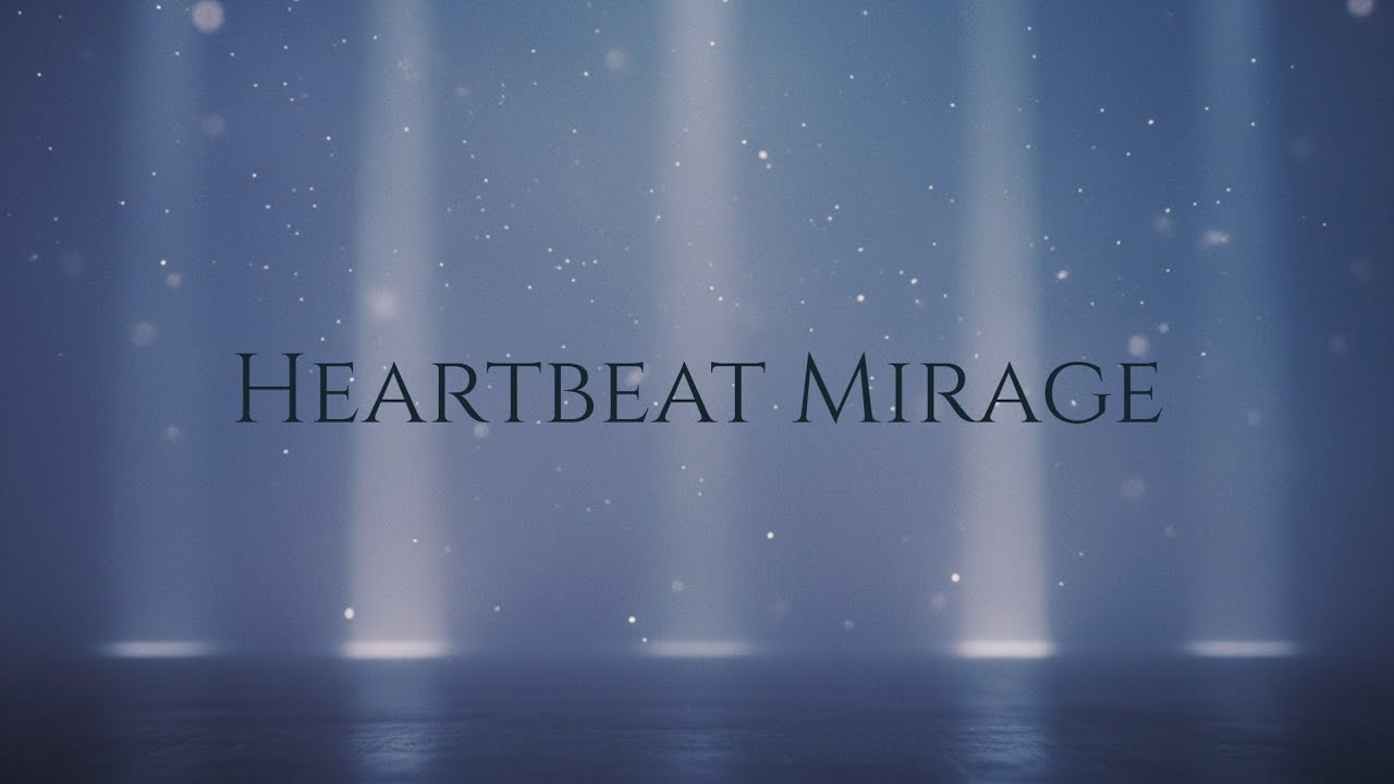 Heartbeat Mirage | Dreamy Romantic Synth-Pop Ballad (Official Lyric Video)