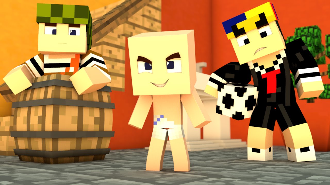 Minecraft - WHO'S YOUR DADDY? -VIREI O FILHO DO CHAVES ( El Chavo )