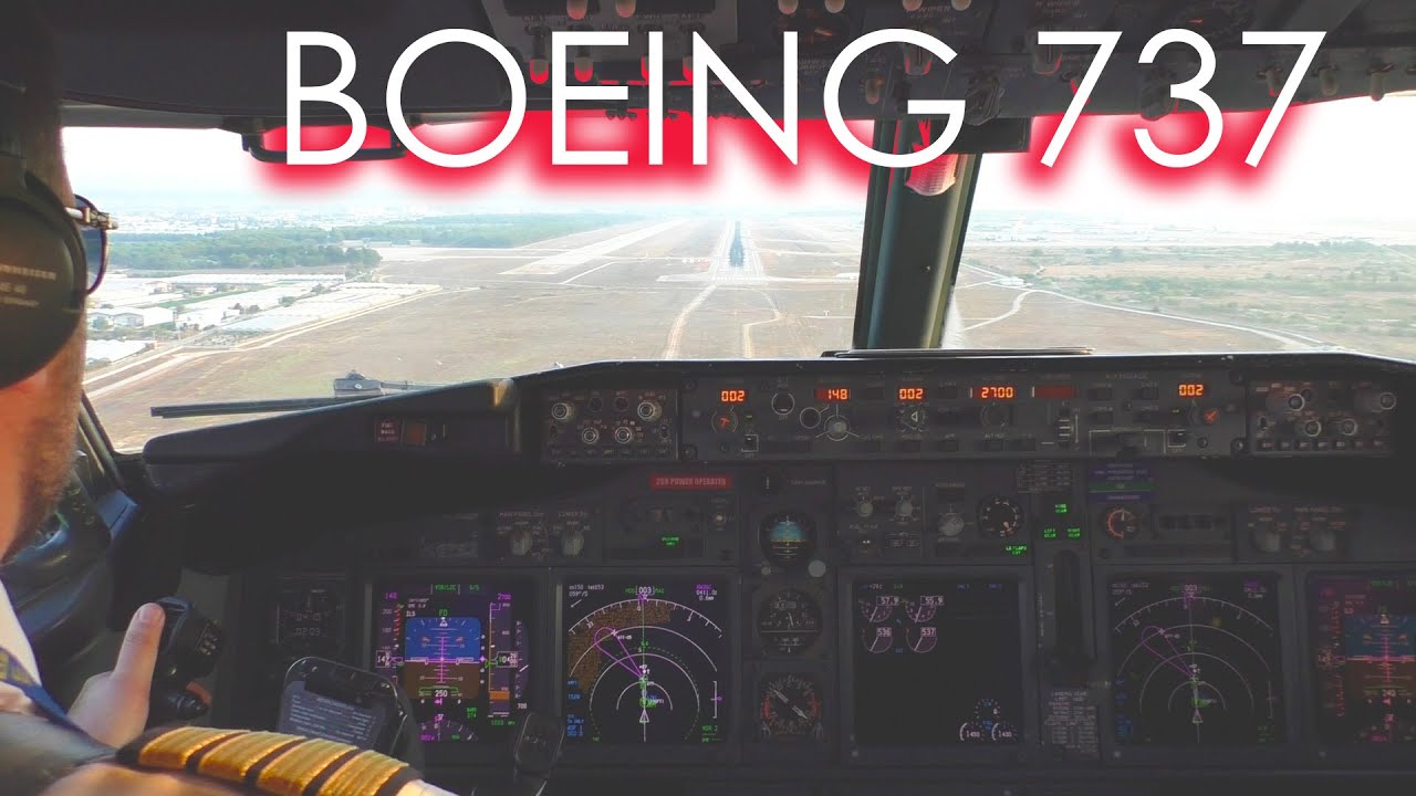 Take-off and very Smooth Landing on Boeing 737 | Flight to Antalya