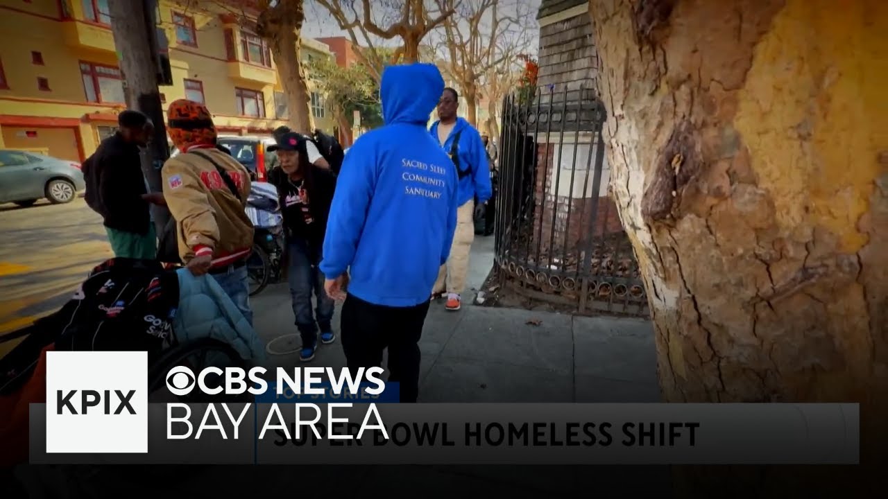 Super Bowl Festivities Pushing San Francisco's Homeless Population Out of Downtown