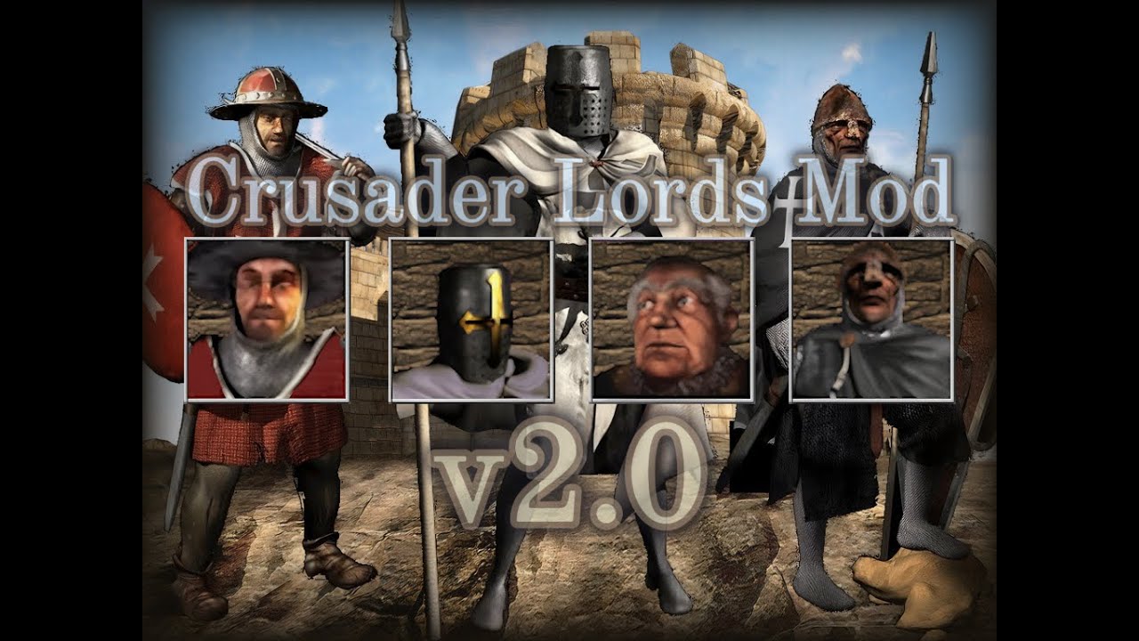 Stronghold Crusader:  New Crusader Lords Mod v2.0 (2024)