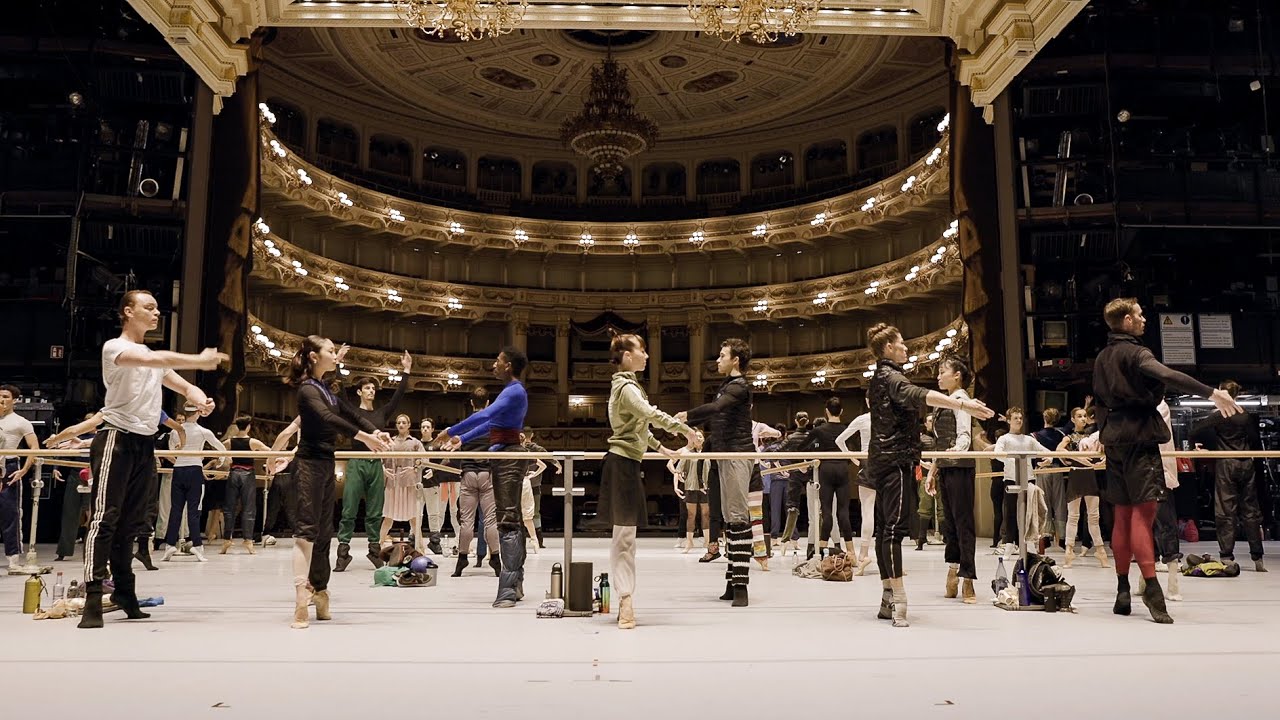#Worldballetday morning class with Marcelo Gomes // Semperoper Ballett