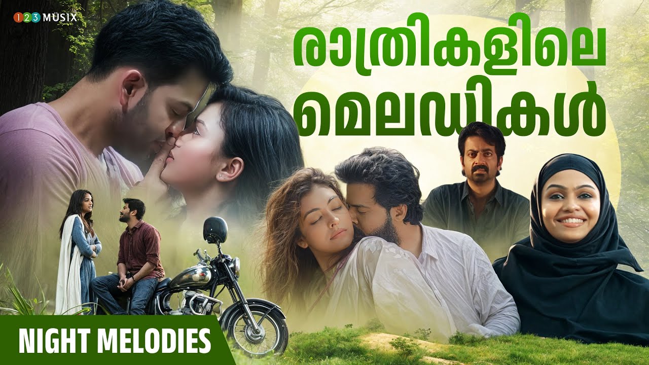 രാത്രികളിലെ മെലഡികൾ | Romantic Love | Malayalam Midnight Sleeping Playlist