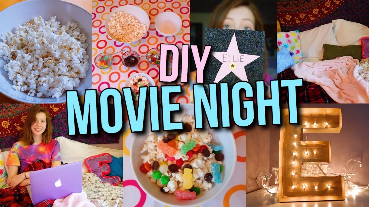 DIY Movie Night Party: Treats, Decor + more!