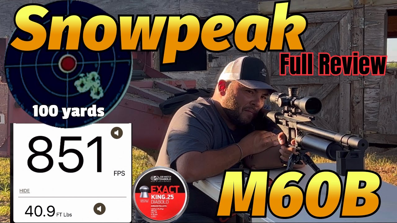 Snowpeak M60B Full review