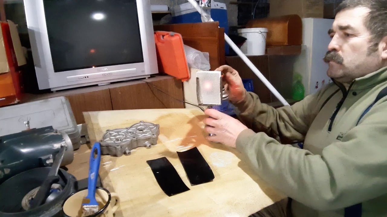 Газовая горелка для склейки ПВХ ткани.