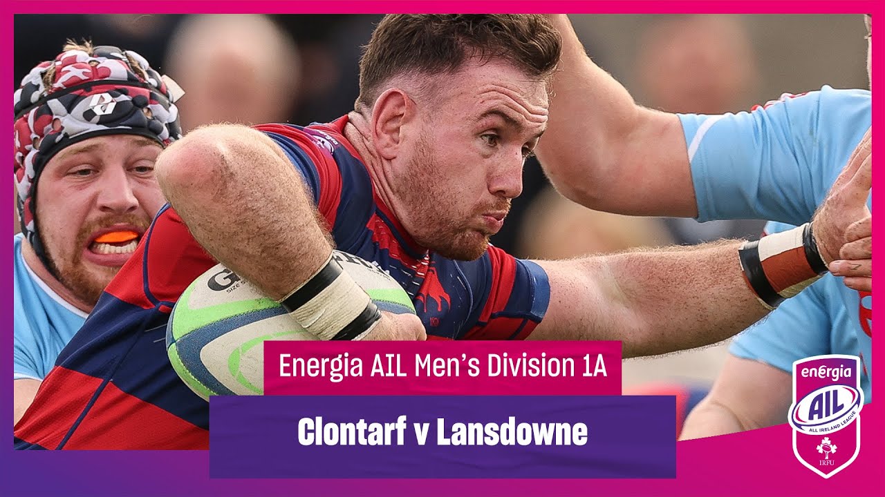 Clontarf v Lansdowne - #EnergiaAIL Highlights Men's Div 1A Round 12