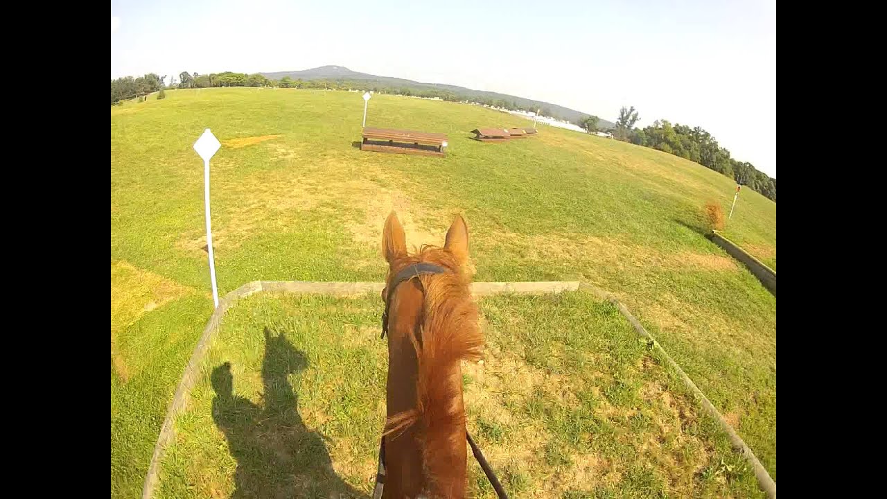 Maryland Horse Trials Twilight Eventing Training Level Cross Country Helmet Cam