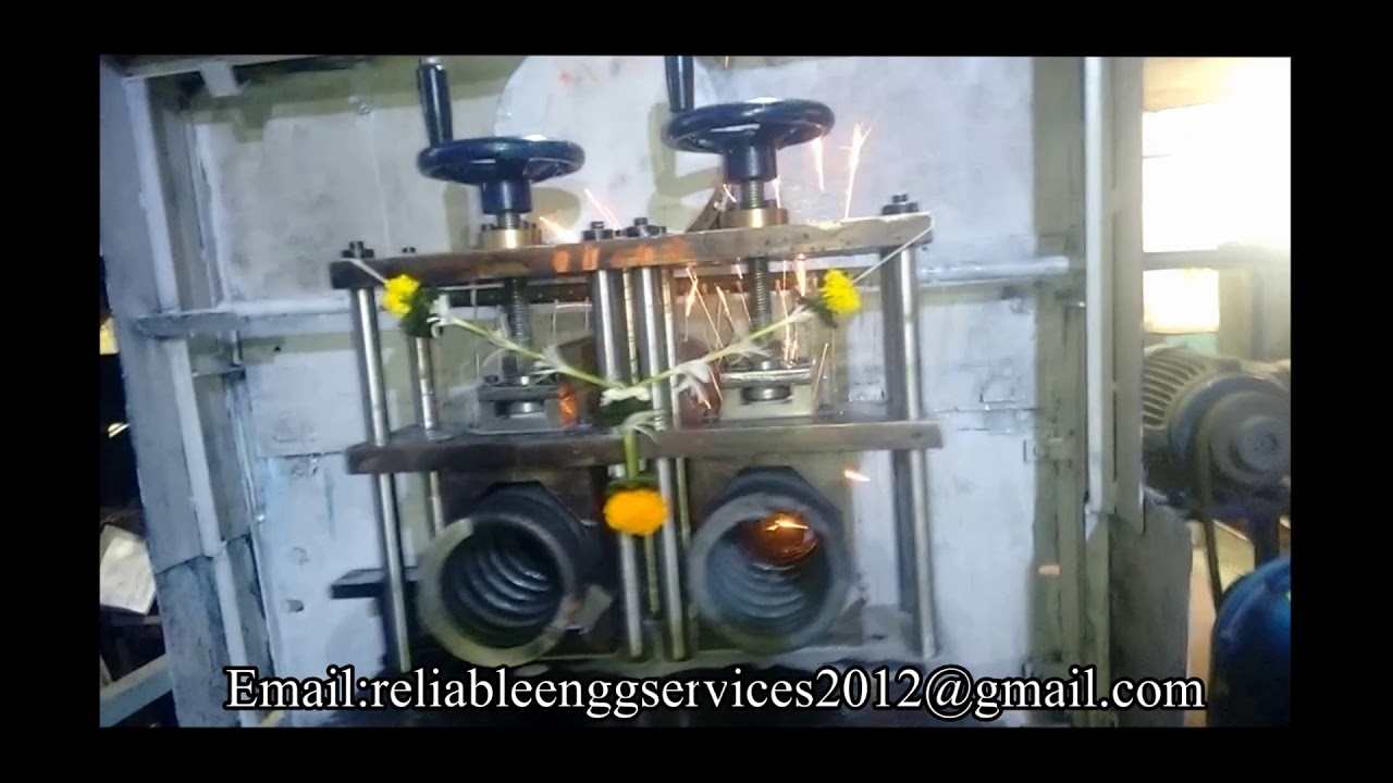 SPRING FLAT GRINDING MACHINE