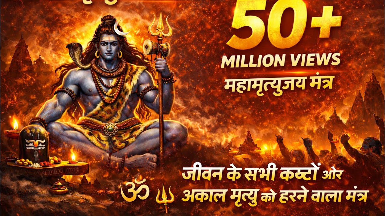 🔱 महामृत्युंजय मन्त्र🧿 | Mahamrityunjaya Mantra | #Mahamrityunjaya Mantra#viralvideo#toptrending