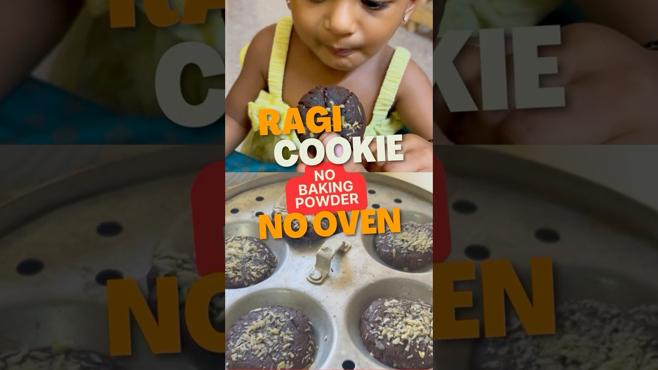 Ragi Biscuits Recipe | #ragi  / Homemade Biscuit/ No Maida, No Sugar, No Butter, No Oven Biscuit