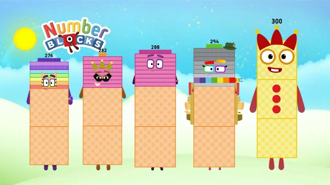 Hand 2 mind numberblocks small to big numbers skip counting by 6 #learntocount #coolmath