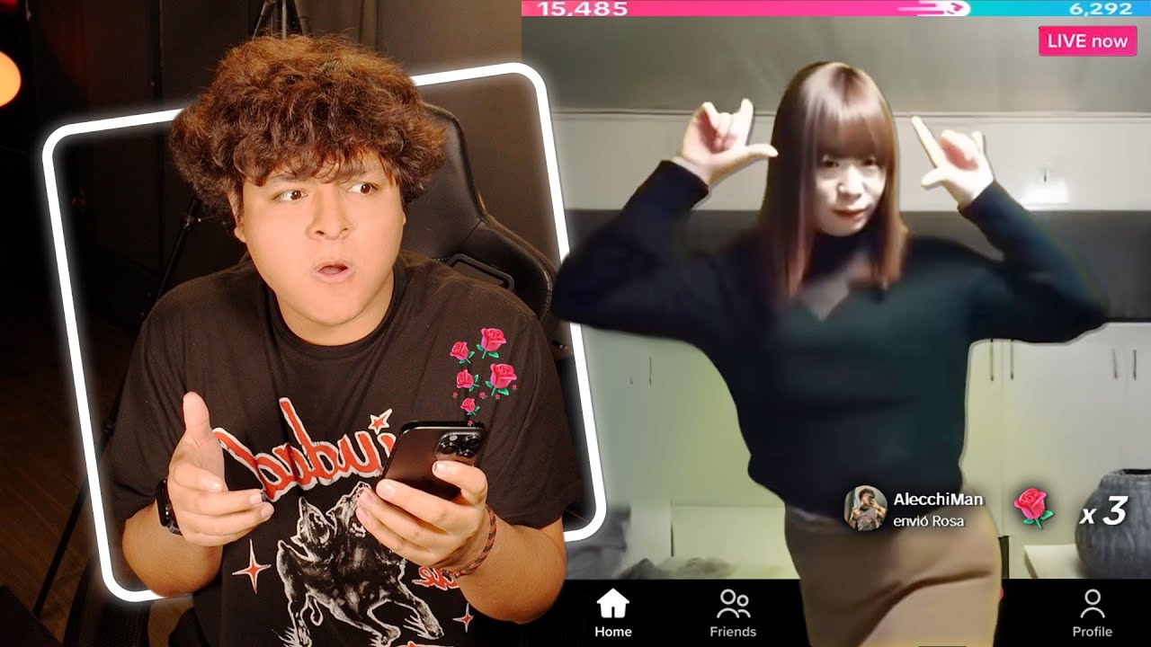 donandole a LIVES RAROS de TIKTOK #4