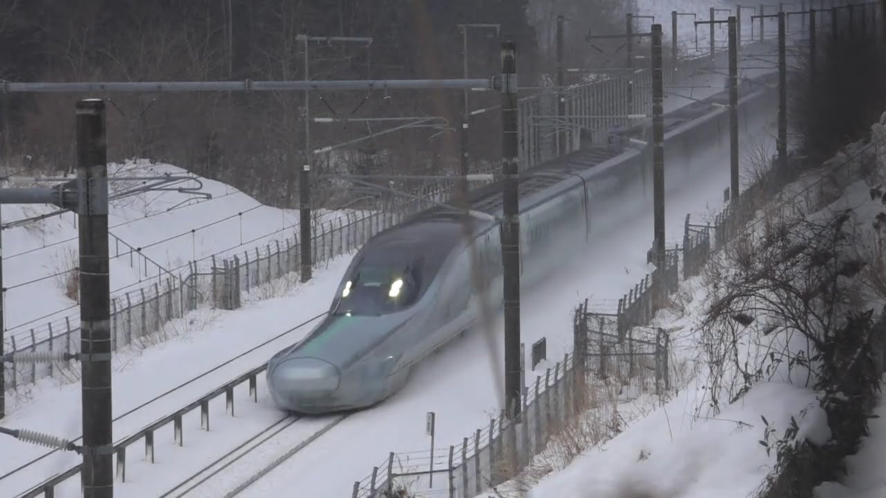 E956 ALFA-X 北海道新幹線 試運転 (2026.1)