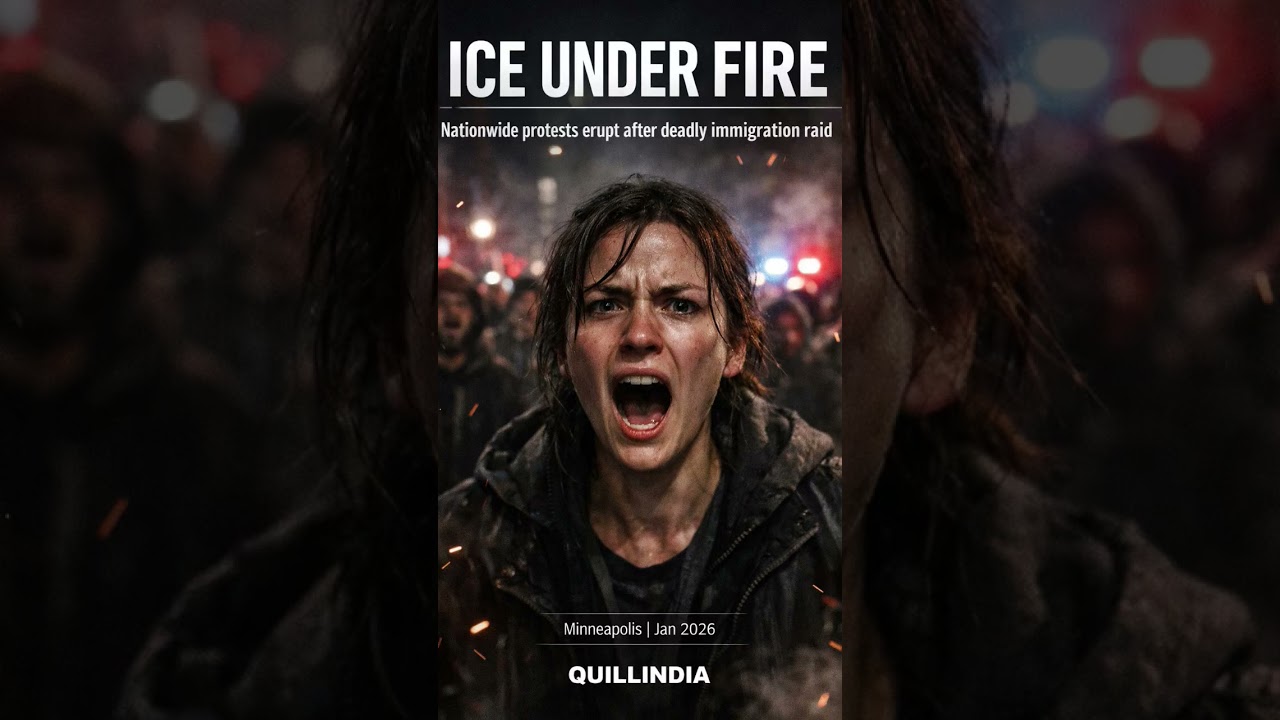 Protests Erupt After Deadly ICE Raid  