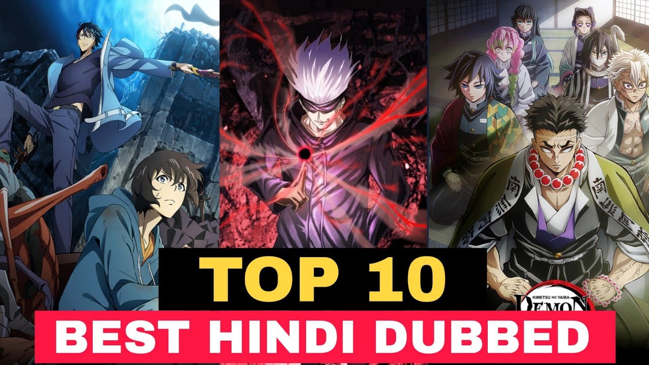 Top 10 Hindi Dubbed Anime On Crunchyroll | Most Watched