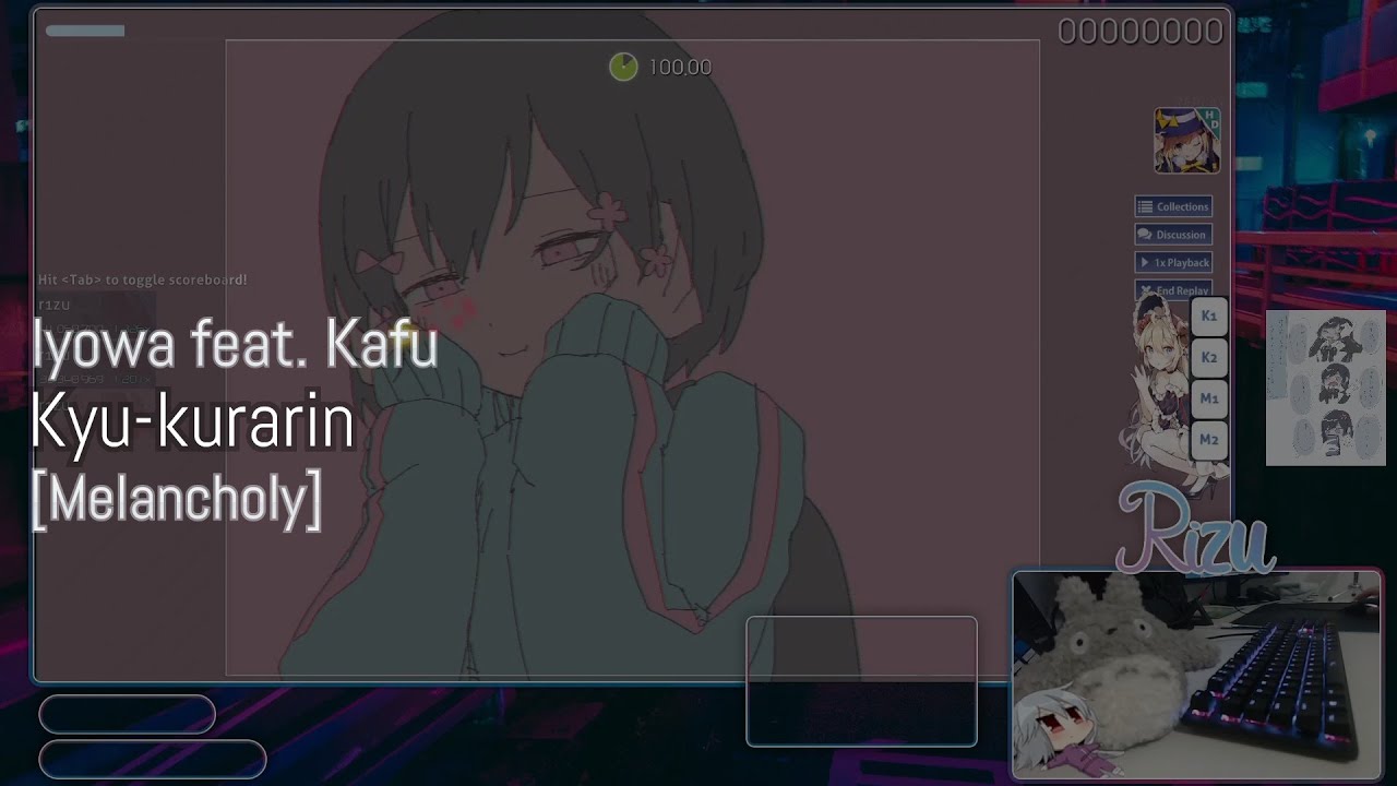 Iyowa feat. Kafu - Kyu-kurarin [Melancholy] +HD 99.39% FC