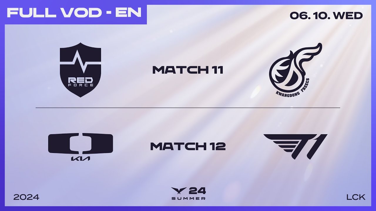 NS vs KDF - DK vs T1 | 2024 LCK Summer Split