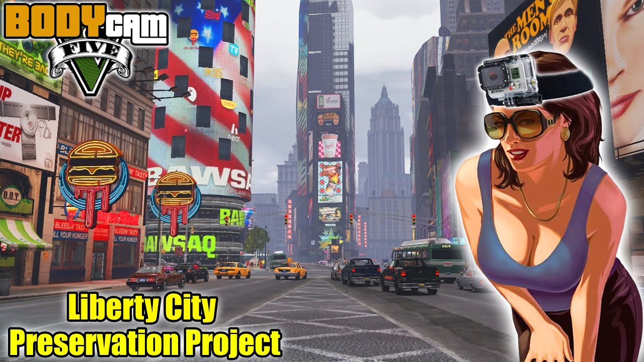 ⁴ᴷ⁶⁰ LIBERTY CITY Preservation Project | Exploring in Immersive First-Person