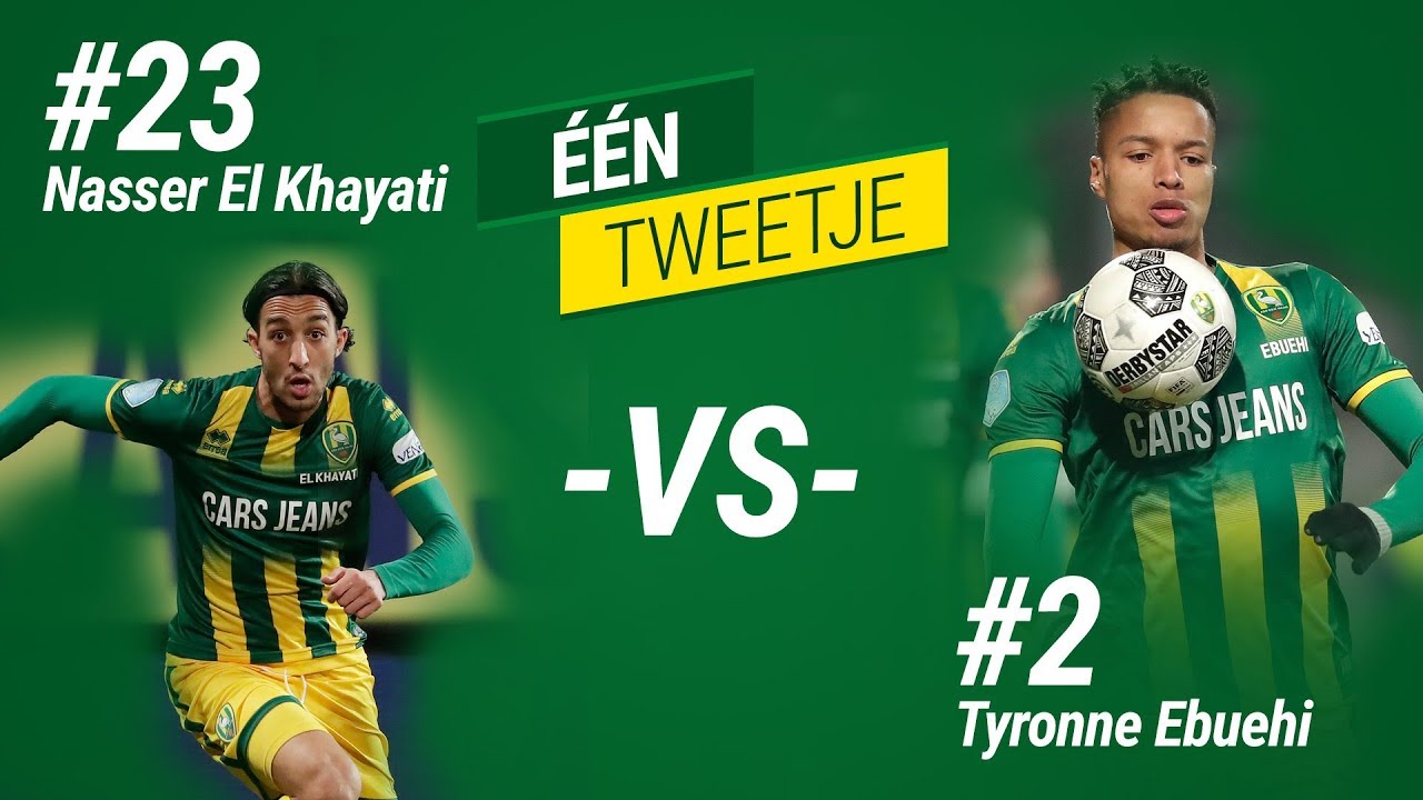 Eén-Tweetje met Nasser El Khayati en Tyronne Ebuehi!
