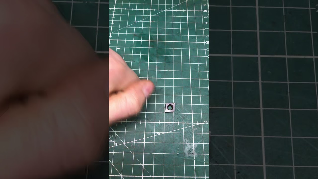 Reutilizado de placas para torno.